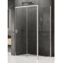 Kabina prysznicowa 100x90 cm prostokątna chrom połysk/szkło przezroczyste K1226 New Trendy Prime zdj.1