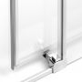 Kabina prysznicowa 120x80 cm prostokątna chrom połysk/szkło przezroczyste K1233 New Trendy Prime zdj.6