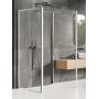Kabina prysznicowa 120x110 cm prostokątna chrom połysk/szkło przezroczyste K1580 New Trendy Prime zdj.1