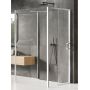 Kabina prysznicowa 120x110 cm prostokątna chrom połysk/szkło przezroczyste K1592 New Trendy Prime zdj.1