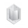 Kabina prysznicowa 100x80 cm złoty połysk/szkło przezroczyste K1665 New Trendy New Soleo Light Gold zdj.2