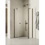 Kabina prysznicowa 90x90 cm grafitowy szczotkowany/szkło przezroczyste K1708 New Trendy New Soleo Gunmetal Brushed zdj.1