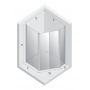Kabina prysznicowa 100x80 cm grafitowy szczotkowany/szkło przezroczyste K1713 New Trendy New Soleo Gunmetal Brushed zdj.2