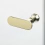Kabina prysznicowa 100x80 cm prostokątna złoty połysk/szkło przezroczyste K1846 New Trendy New Soleo Light Gold zdj.4