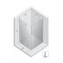Kabina prysznicowa 90x90 cm kwadratowa złoty połysk/szkło przezroczyste K1909 New Trendy New Soleo Light Gold zdj.2