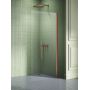 Ścianka prysznicowa walk-in 50 cm miedź szczotkowany/szkło przezroczyste K2099 New Trendy New Soleo Copper Brushed zdj.1