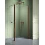 Ścianka prysznicowa walk-in 50 cm miedź szczotkowany/szkło przezroczyste K2109 New Trendy New Soleo Copper Brushed zdj.1