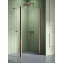 Ścianka prysznicowa walk-in 120 cm miedź szczotkowany/szkło przezroczyste K2123 New Trendy New Soleo Copper Brushed zdj.1
