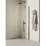 Ścianka prysznicowa walk-in 80 cm grafitowy szczotkowany/szkło przezroczyste K2260 New Trendy New Soleo Gunmetal Brushed zdj.1