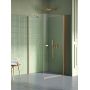 Kabina prysznicowa 80x80 cm kwadratowa miedź szczotkowany/szkło przezroczyste K2288 New Trendy New Soleo Copper Brushed zdj.1
