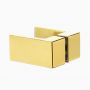 Parawan nawannowy 90 cm 1-częściowy złoty połysk/szkło przezroczyste EXK2174WP New Trendy Avexa Gold Shine zdj.5