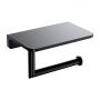 Uchwyt na papier toaletowy czarny MP60511BL Omnires Modern Project zdj.1