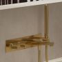 Bateria wannowo-prysznicowa podtynkowa złota CT80371GLB Omnires Contour zdj.6