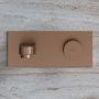 Omnires Contour CT8015CPB bateria umywalkowa podtynkowa miedź zdj.5