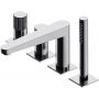 Bateria wannowo-prysznicowa nawannowa chrom CT8032CR Omnires Contour zdj.1