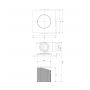 Omnires Contour CT8045CPB bateria prysznicowa podtynkowa miedź zdj.2