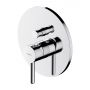 Bateria wannowo-prysznicowa podtynkowa chrom Y1235ROCR Omnires Y zdj.1