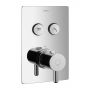 Omnires Y GoClick Y1236GCPROCR bateria wannowo-prysznicowa podtynkowa zdj.1