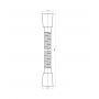 Wąż prysznicowy 150 cm miedź 023XCP Omnires zdj.2