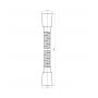 Wąż prysznicowy 150 cm 029GLB Omnires zdj.2