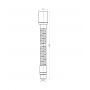 Wąż prysznicowy 180 cm 062MGLB Omnires zdj.2