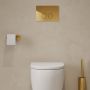 Stelaż podtynkowy z przyciskiem spłukującym do miski wc wiszącej STFWCECO1MRGL Omnires Eco Flush Set Strongframe + Minimal zdj.5