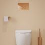 Stelaż podtynkowy z przyciskiem spłukującym do miski wc wiszącej STFWCECO1MRCP Omnires Eco Flush Set Strongframe + Minimal zdj.5