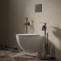 Stelaż podtynkowy z przyciskiem spłukującym do miski wc wiszącej STFWC1R45RGR Omnires Flush Set zdj.4