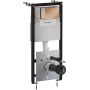 Stelaż podtynkowy z przyciskiem spłukującym do miski wc wiszącej STFWCECO1MRCP Omnires Eco Flush Set Strongframe + Minimal zdj.1