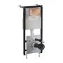 Stelaż podtynkowy z przyciskiem spłukującym do miski wc wiszącej STFWCECO1R45RCP Omnires Eco Flush Set zdj.1