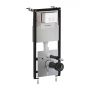 Stelaż podtynkowy z przyciskiem spłukującym do miski wc wiszącej STFWCECO1R45RWM Omnires Eco Flush Set zdj.1