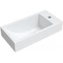 Umywalka 50x25 cm prostokątna ścienna-nablatowa biała CorfuBP Omnires Corfu M+ zdj.1