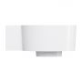 Umywalka 33x34 cm narożna ścienna-nablatowa OVO335UWLBP Omnires Ovo M+ zdj.4