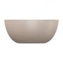 Umywalka 35x35 cm okrągła nablatowa brąz/beż SHELL350UNDB Omnires Shell M+ zdj.3