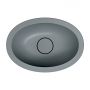 Umywalka 38x25 cm owalna podblatowa SHELL380UPAG Omnires Shell M+ zdj.4