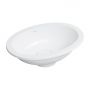 Umywalka 38x25 cm owalna podblatowa biała SHELL380UPBM Omnires Shell M+ zdj.1