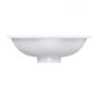 Umywalka 38x25 cm owalna podblatowa biała SHELL380UPBM Omnires Shell M+ zdj.3