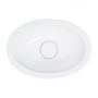 Umywalka 38x25 cm owalna podblatowa biała SHELL380UPBM Omnires Shell M+ zdj.4