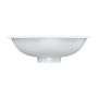 Umywalka 38x25 cm owalna podblatowa biała SHELL380UPBP Omnires Shell M+ zdj.3
