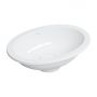 Umywalka 38x25 cm owalna podblatowa biała SHELL380UPBP Omnires Shell M+ zdj.1