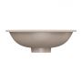 Umywalka 38x25 cm owalna podblatowa brąz/beż SHELL380UPDB Omnires Shell M+ zdj.3