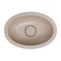 Umywalka 38x25 cm owalna podblatowa brąz/beż SHELL380UPDB Omnires Shell M+ zdj.4