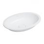Umywalka 48x31 cm owalna podblatowa biała SHELL480UPBM Omnires Shell M+ zdj.1