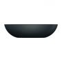 Umywalka 60x35 cm owalna nablatowa czarna SHELLUNBLV Omnires Shell M+ zdj.4