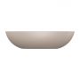 Umywalka 60x35 cm owalna nablatowa brąz/beż SHELLUNDB Omnires Shell M+ zdj.2