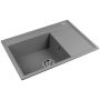Zlewozmywak granitowy 68x50 cm szary/grafitowy/onyx 070223511 Pyramis Camea zdj.4