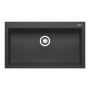 Zlewozmywak granitowy 86x50 cm czarny D070229701WD Pyramis Istros zdj.3