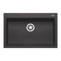 Zlewozmywak granitowy 76x50 cm czarny C070219011WD Pyramis Istros zdj.3