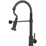 Bateria kuchenna stojąca czarna 52137BLM Quadron Salma New zdj.1