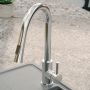 Bateria kuchenna stojąca chrom 3673500CH Quadron Julia zdj.4